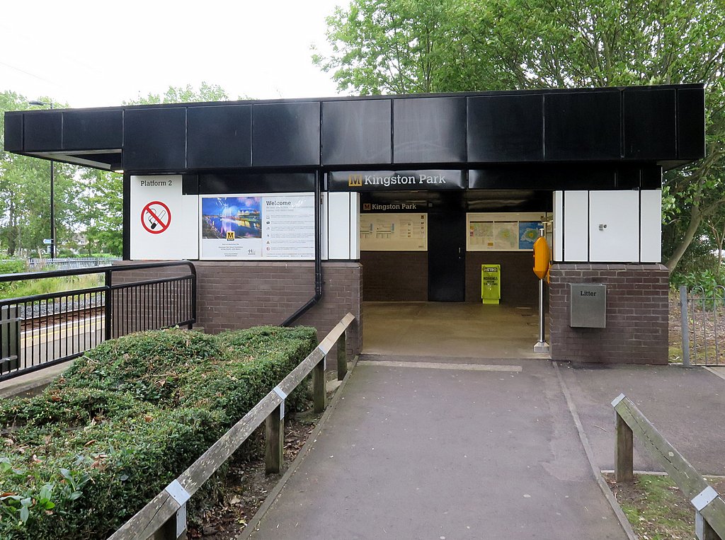 Kingston Park Metro station