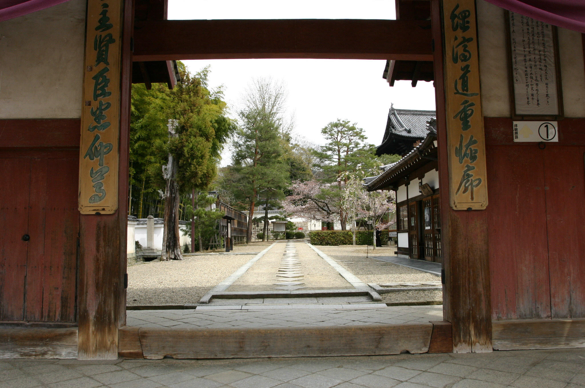 Temple gate