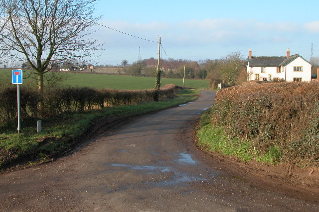 File:No Through Road leading to Minnett Farm, Peterstow - geograph.org.uk - 114783.jpg