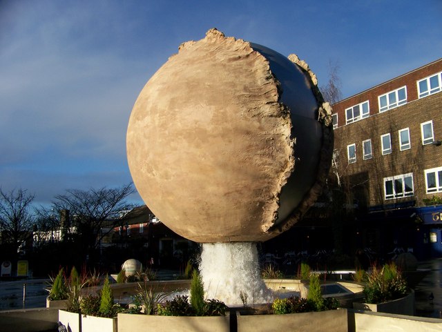 Rising Universe (Shelley Fountain) - geograph.org.uk - 657948