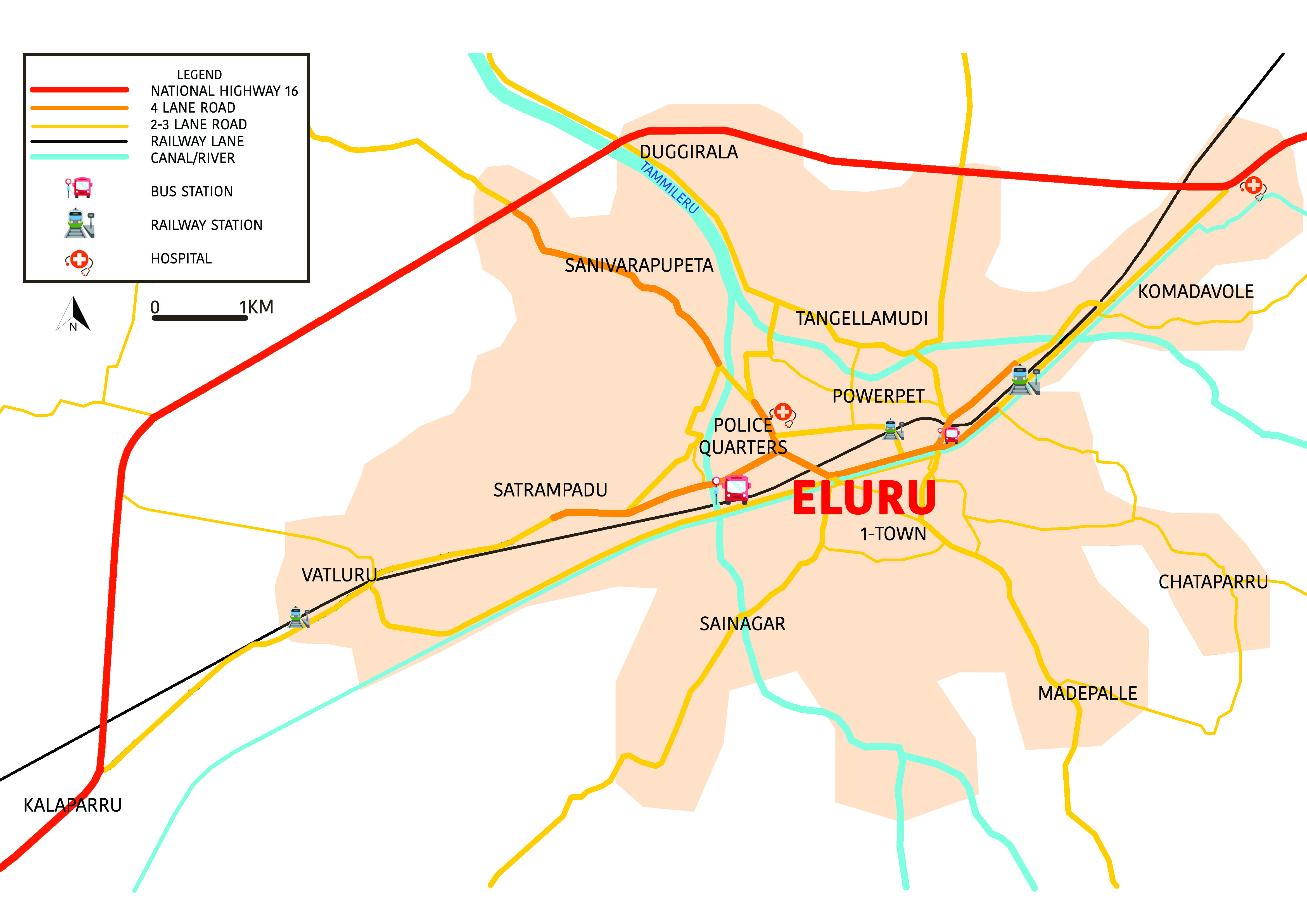 Hyderabad To Eluru Distance By Road Transport In Eluru - Wikipedia