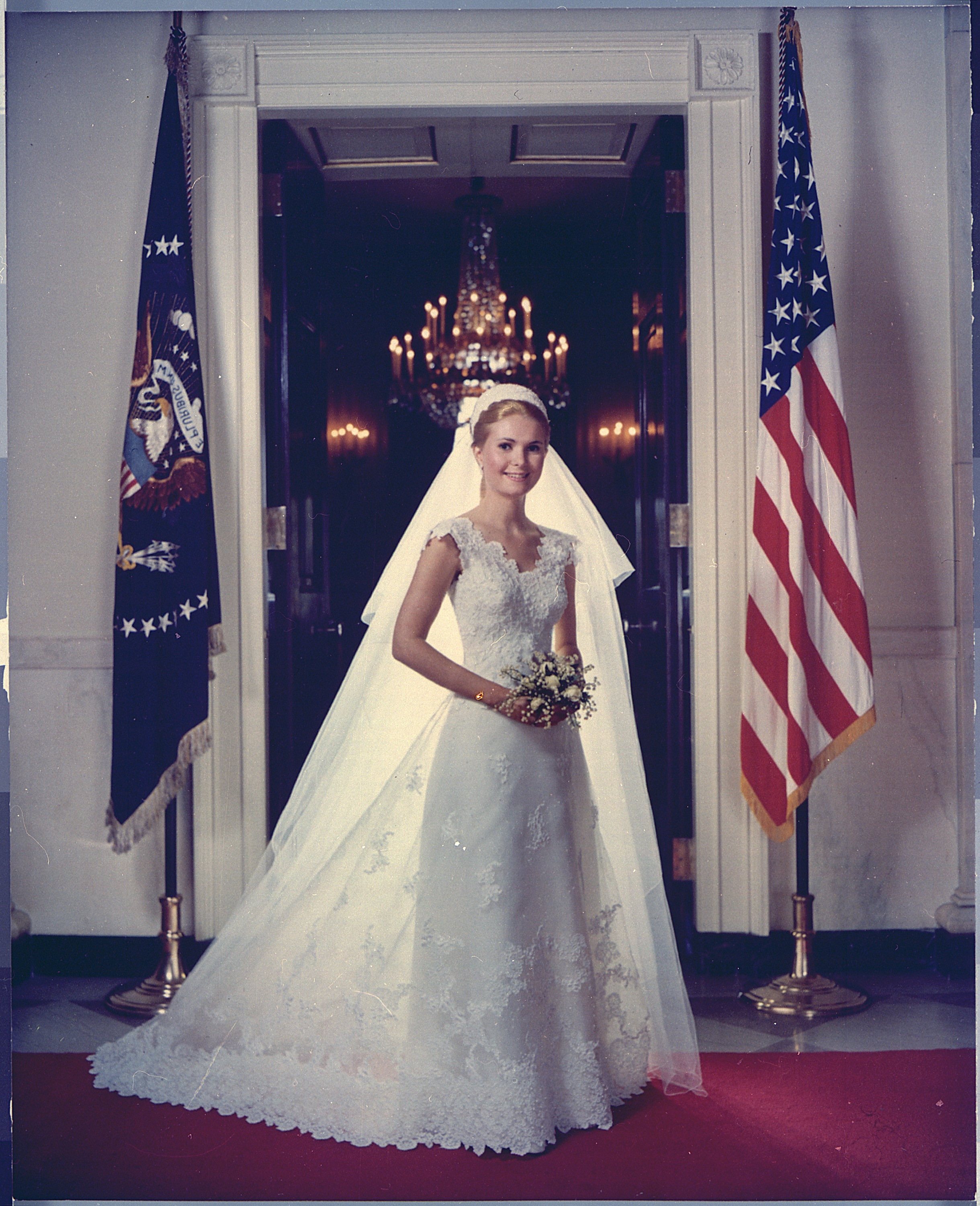 Tricia Nixon Wedding Dress