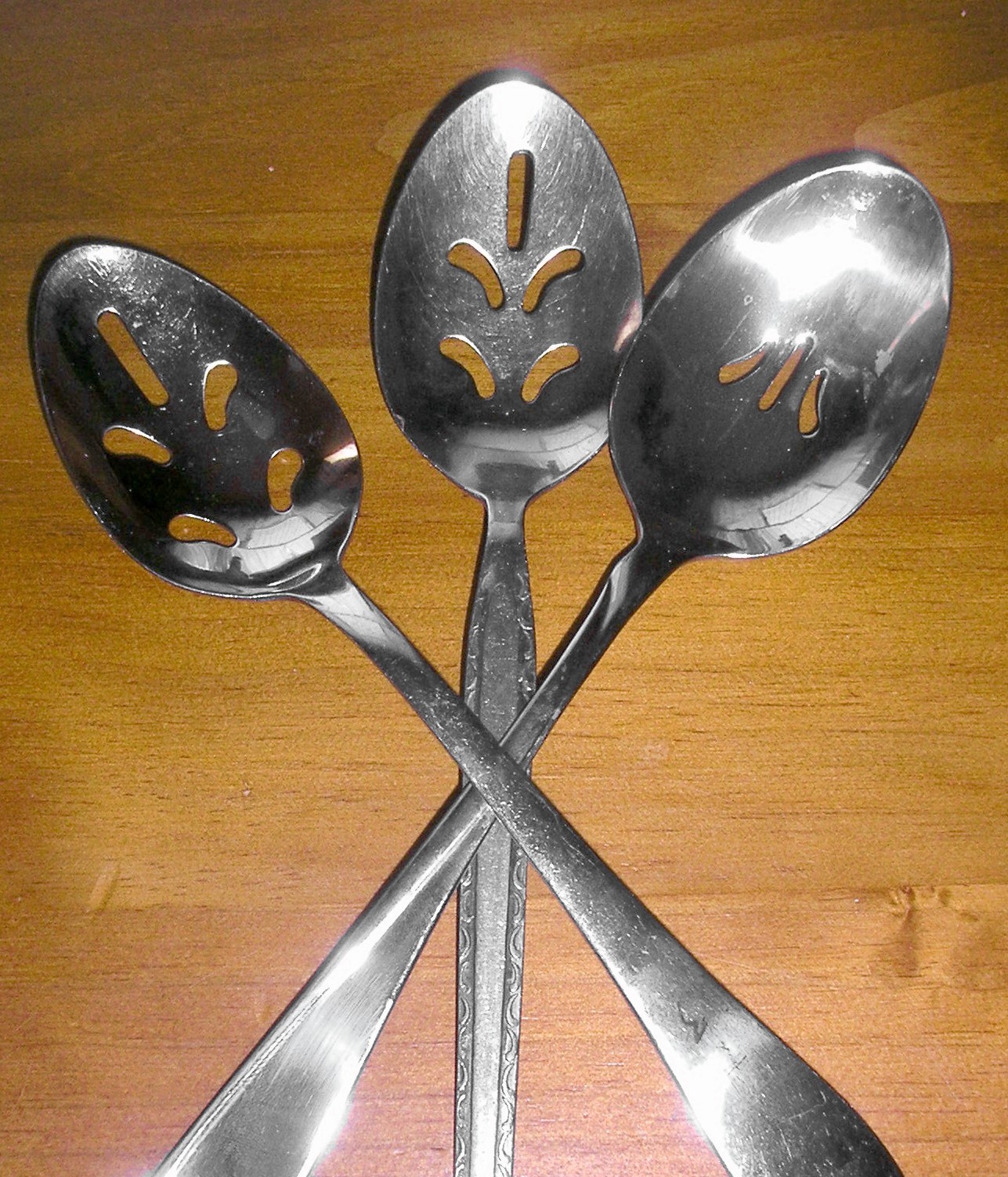 Set di forchetta e cucchiaio per la cena Cucchiai a fessura Cucchiai da portata cucchiaio comune cucchiaio per servire cucchiaio per scolare forchetta per la cena cucchiaio 3 pezzi 