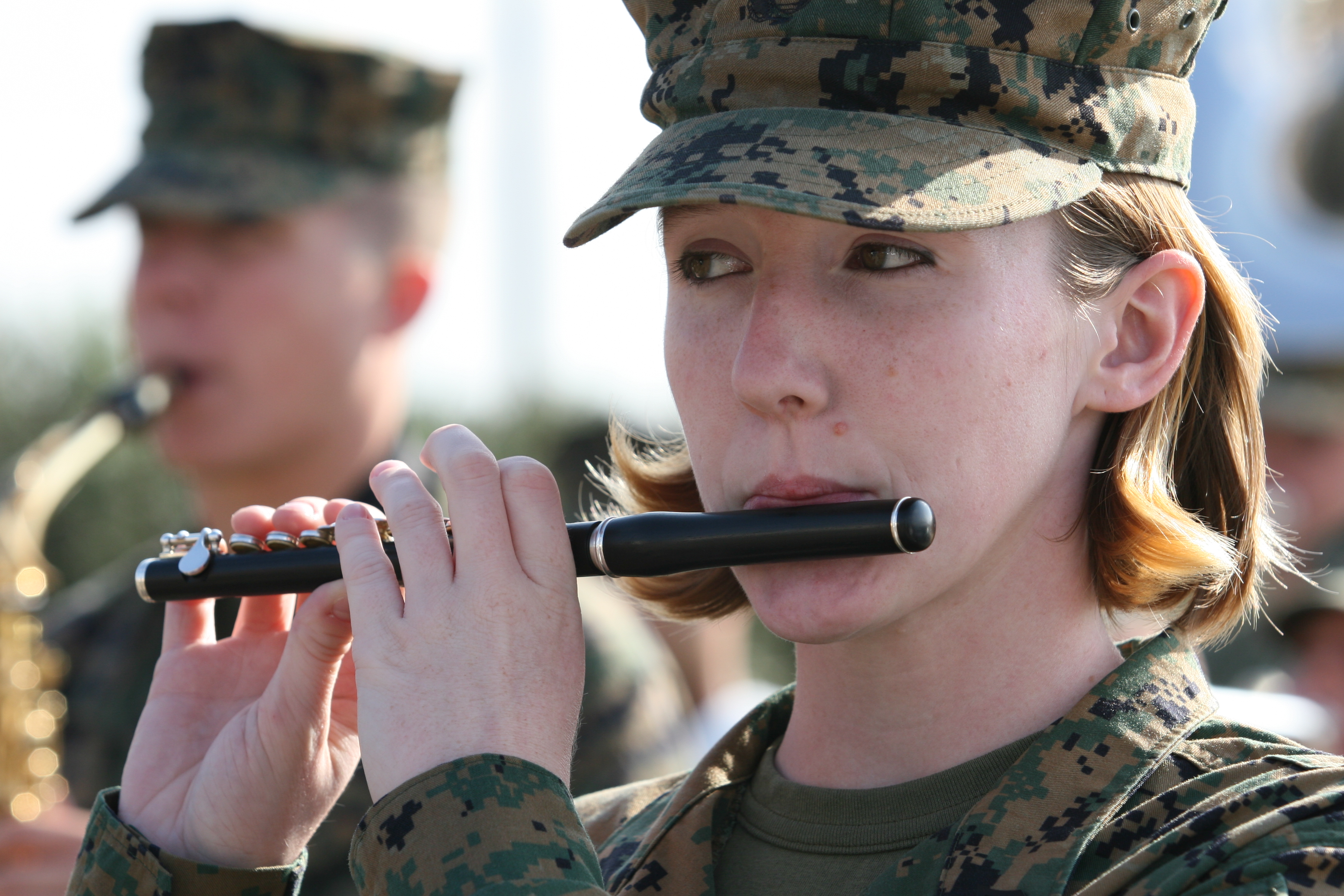 Women in the United States Marine Corps.