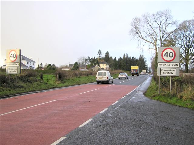 File:Welcome to Fivemiletown - geograph.org.uk - 309177.jpg