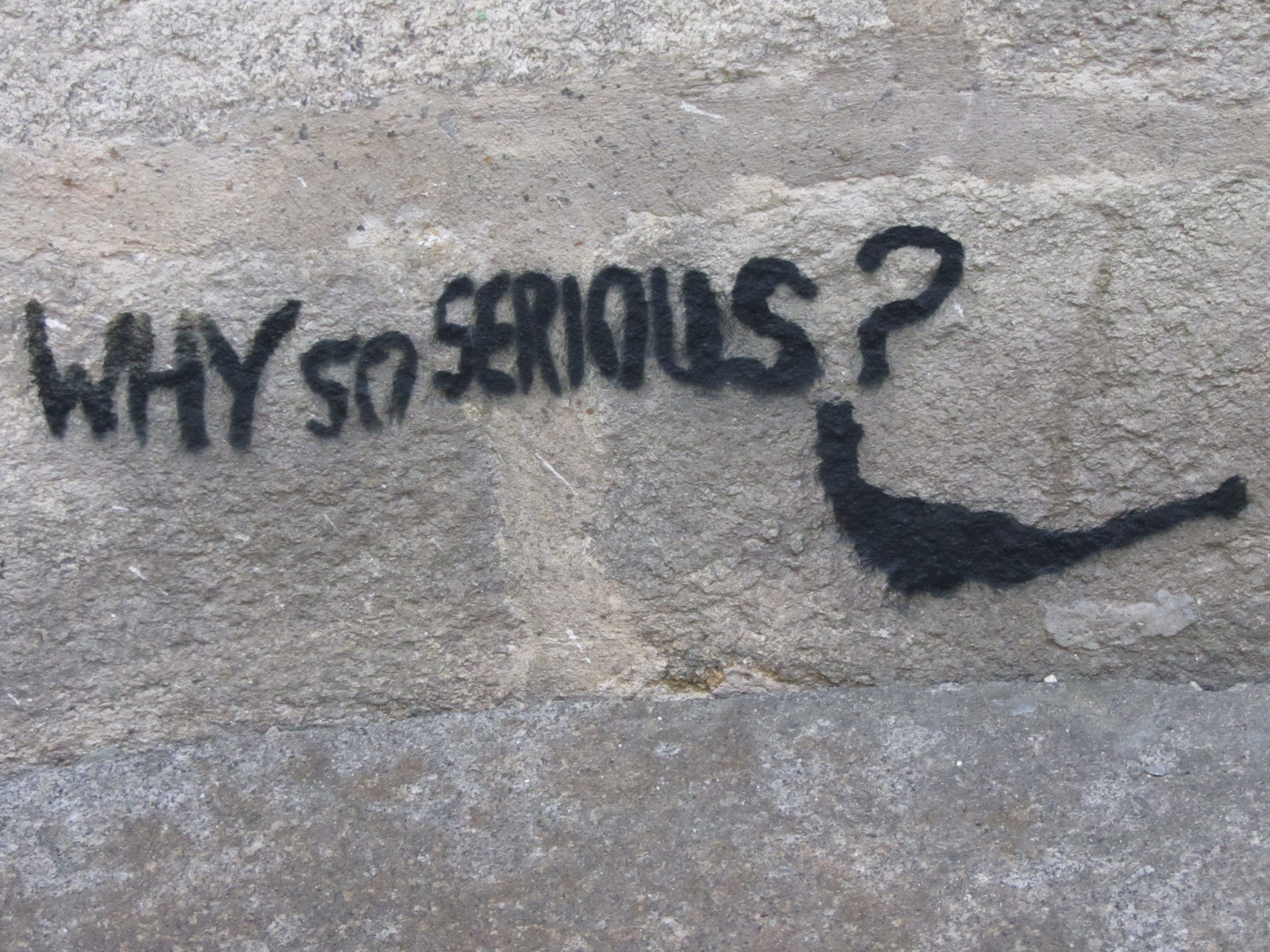 why so serious font