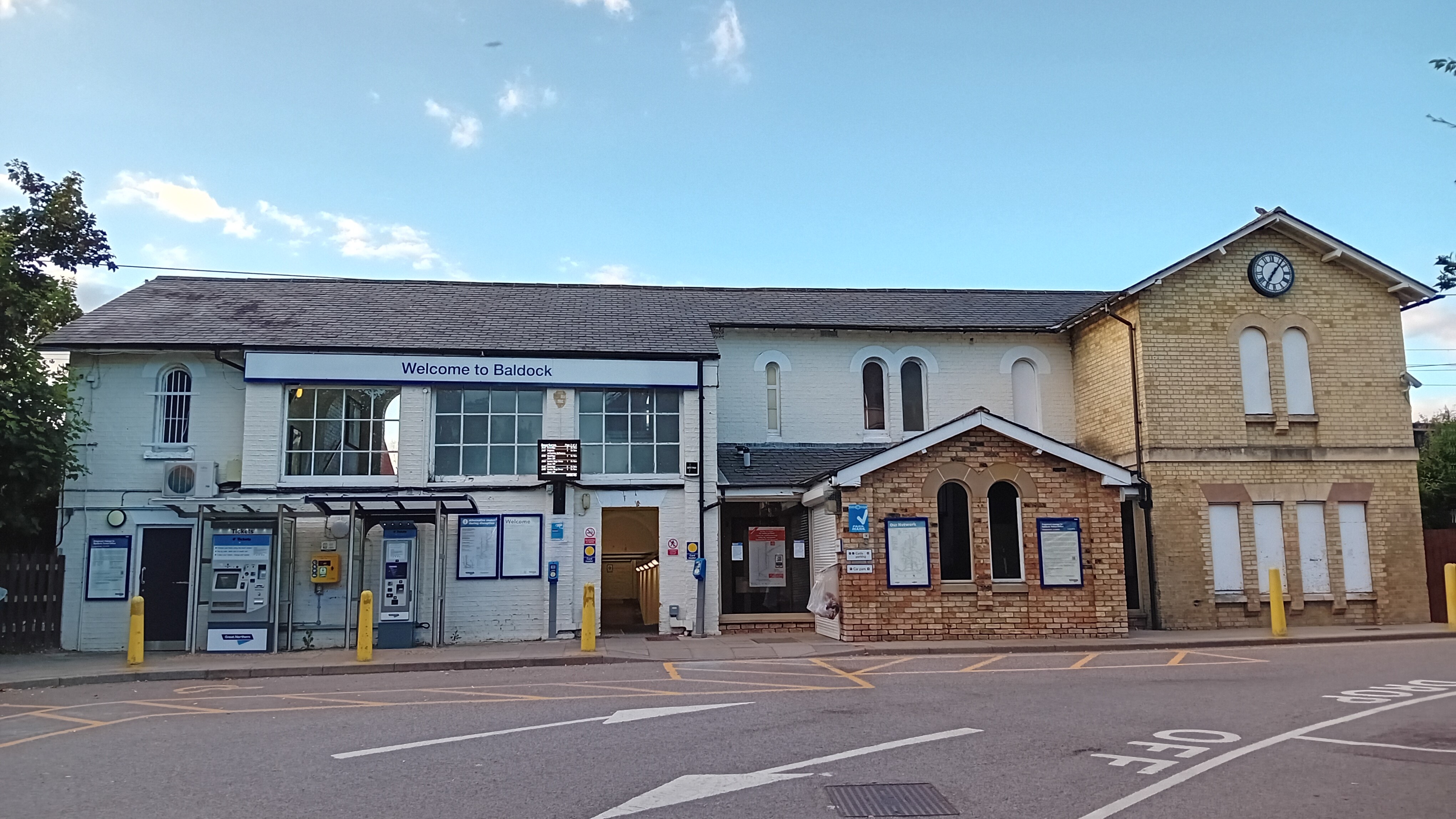 Baldock railway station