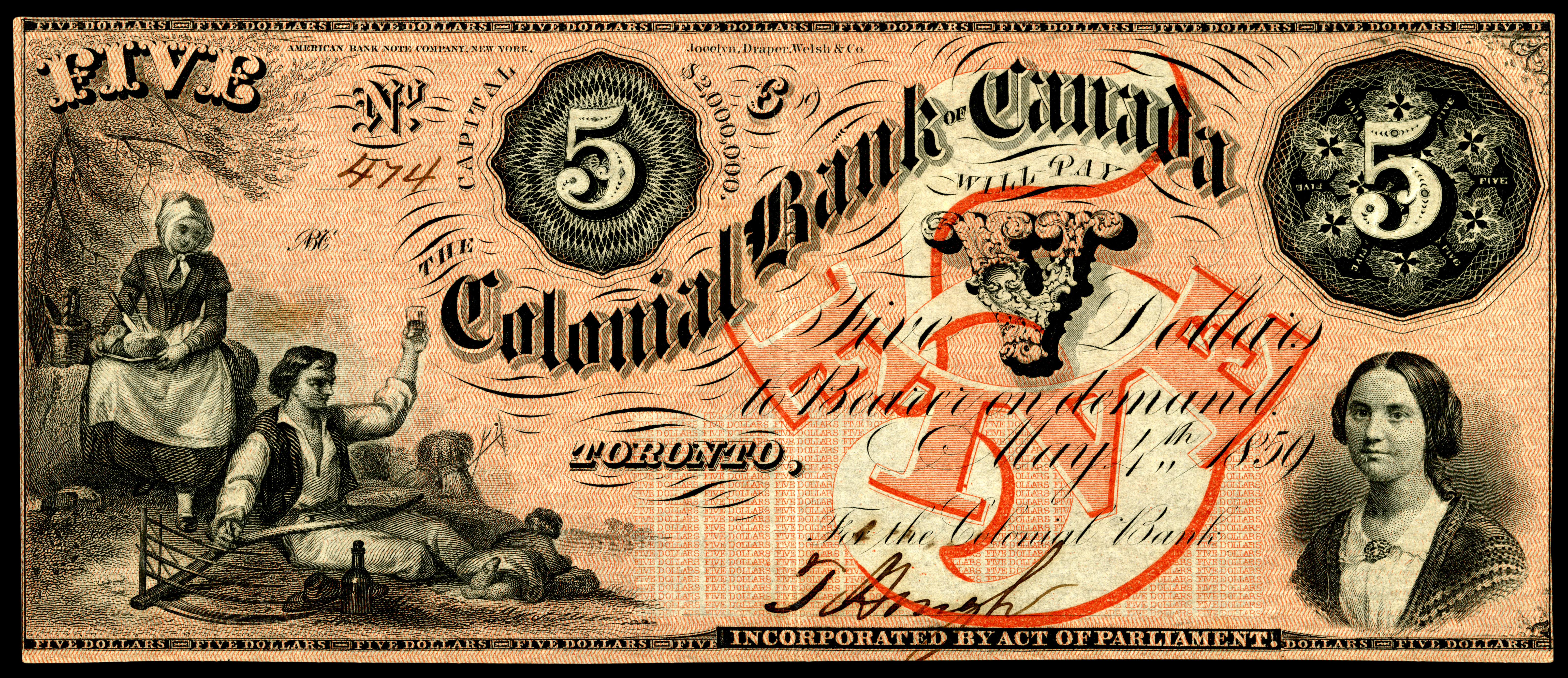 Canadian five-dollar note - Wikipedia