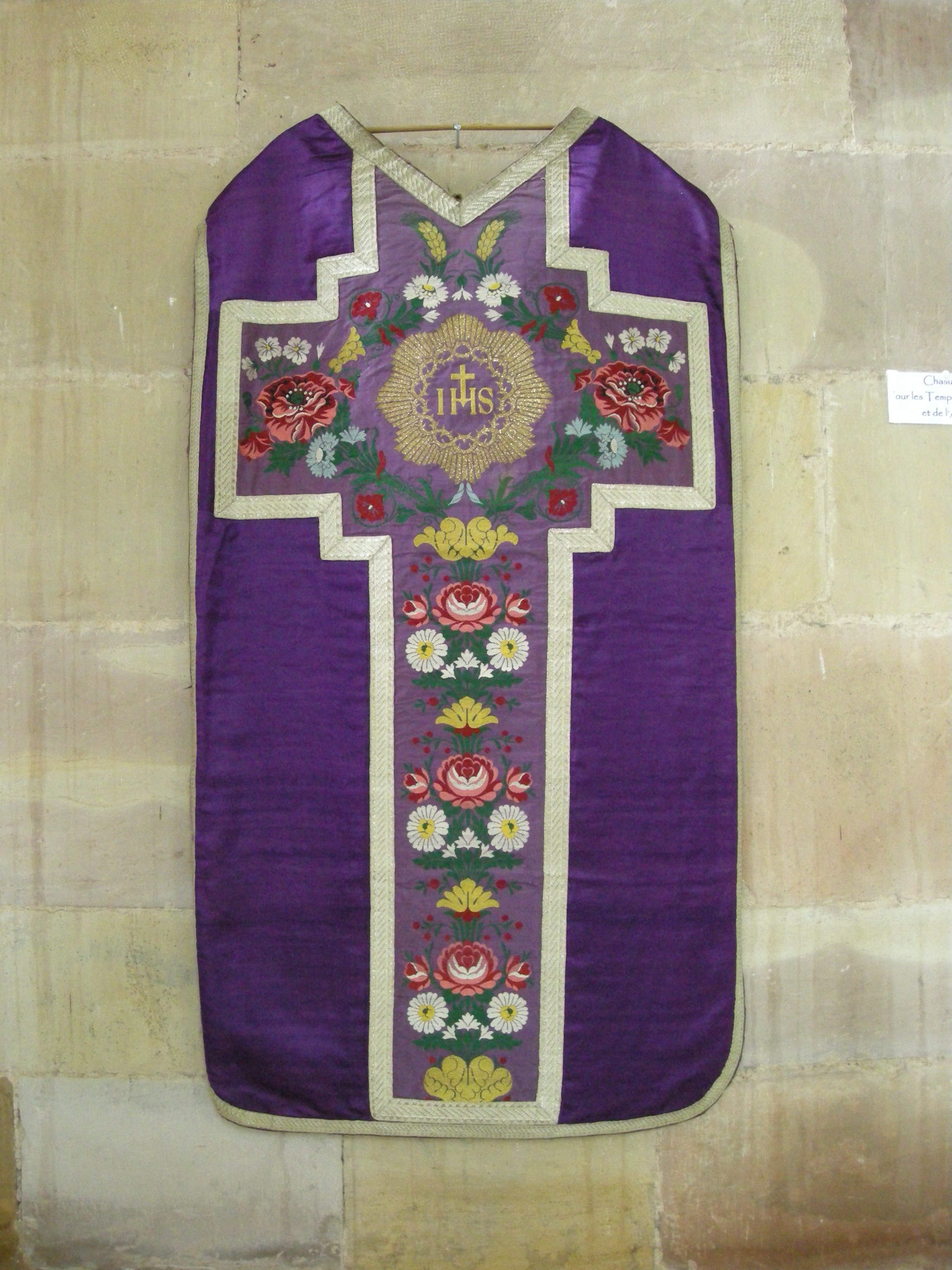 File Chasuble Pour Les Temps De Careme Et De L Avent 2 Jpg Wikimedia Commons