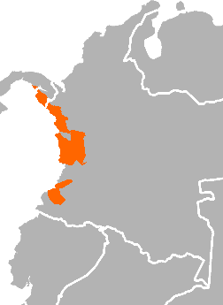 Distribució de les llengües chocó