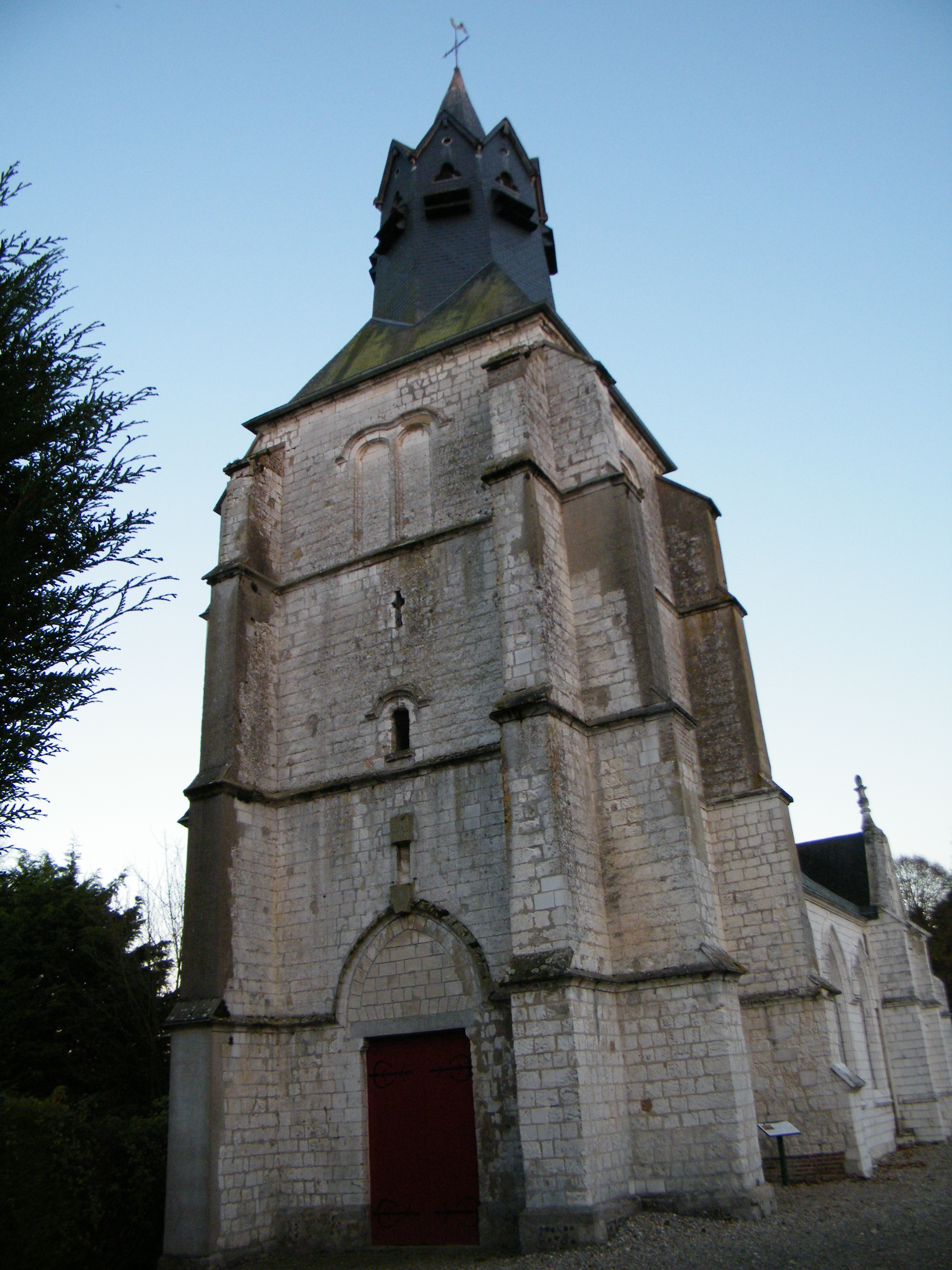Eglise Saint-Denis Saint-Antoine  France Hauts-de-France Somme Dominois 80120