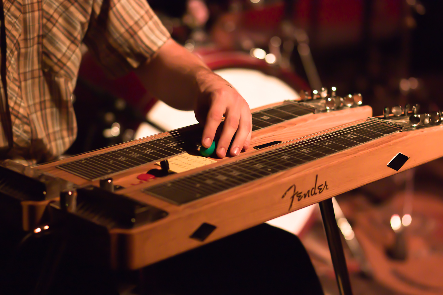 a lap steel guitar