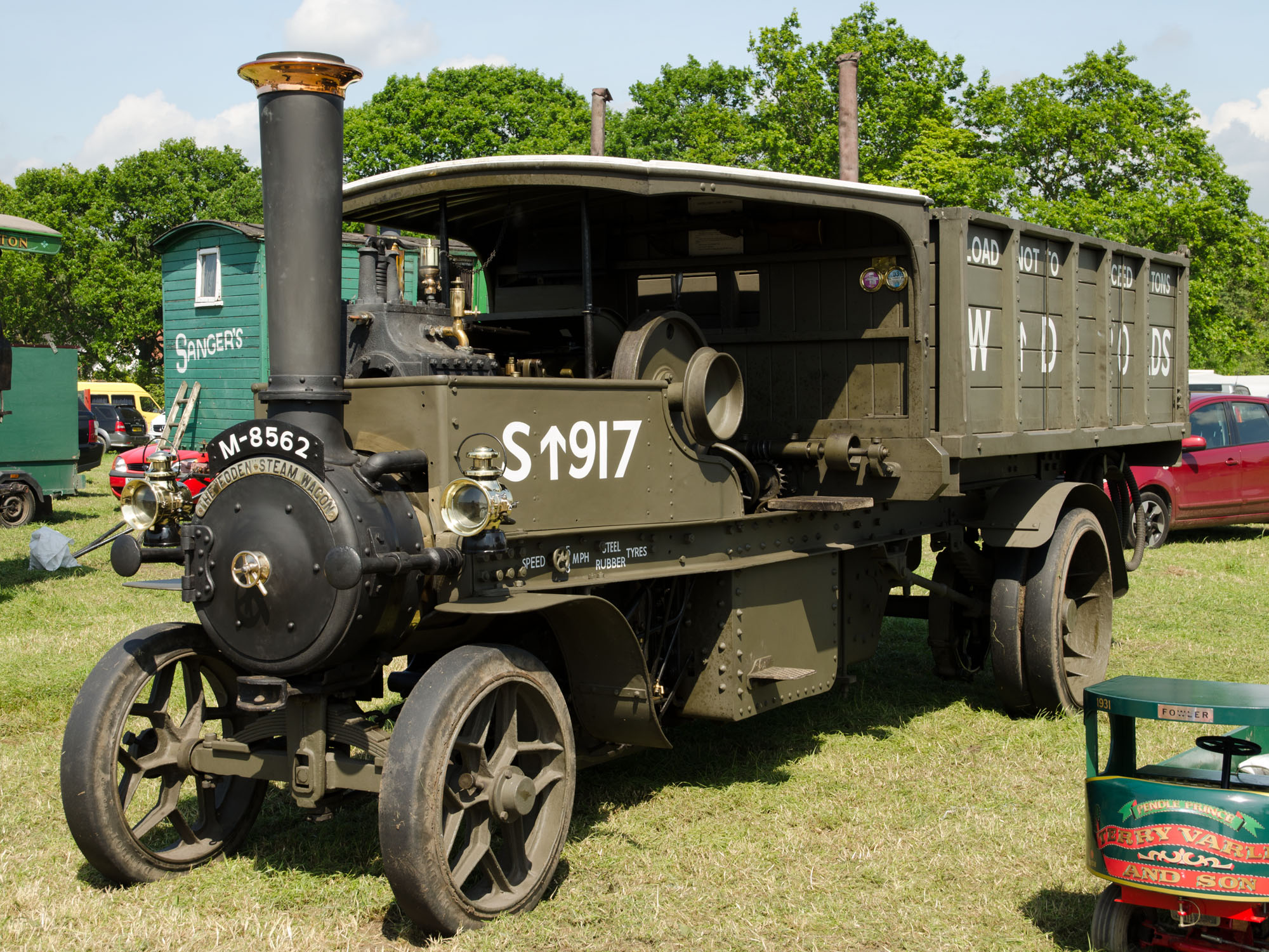 Foden c type steam wagon (120) фото