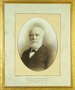 Porträt von H. U. Alcock