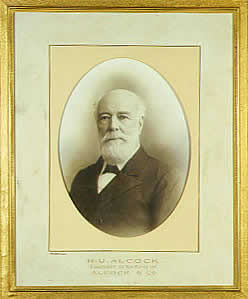 Portrait of HU Alcock