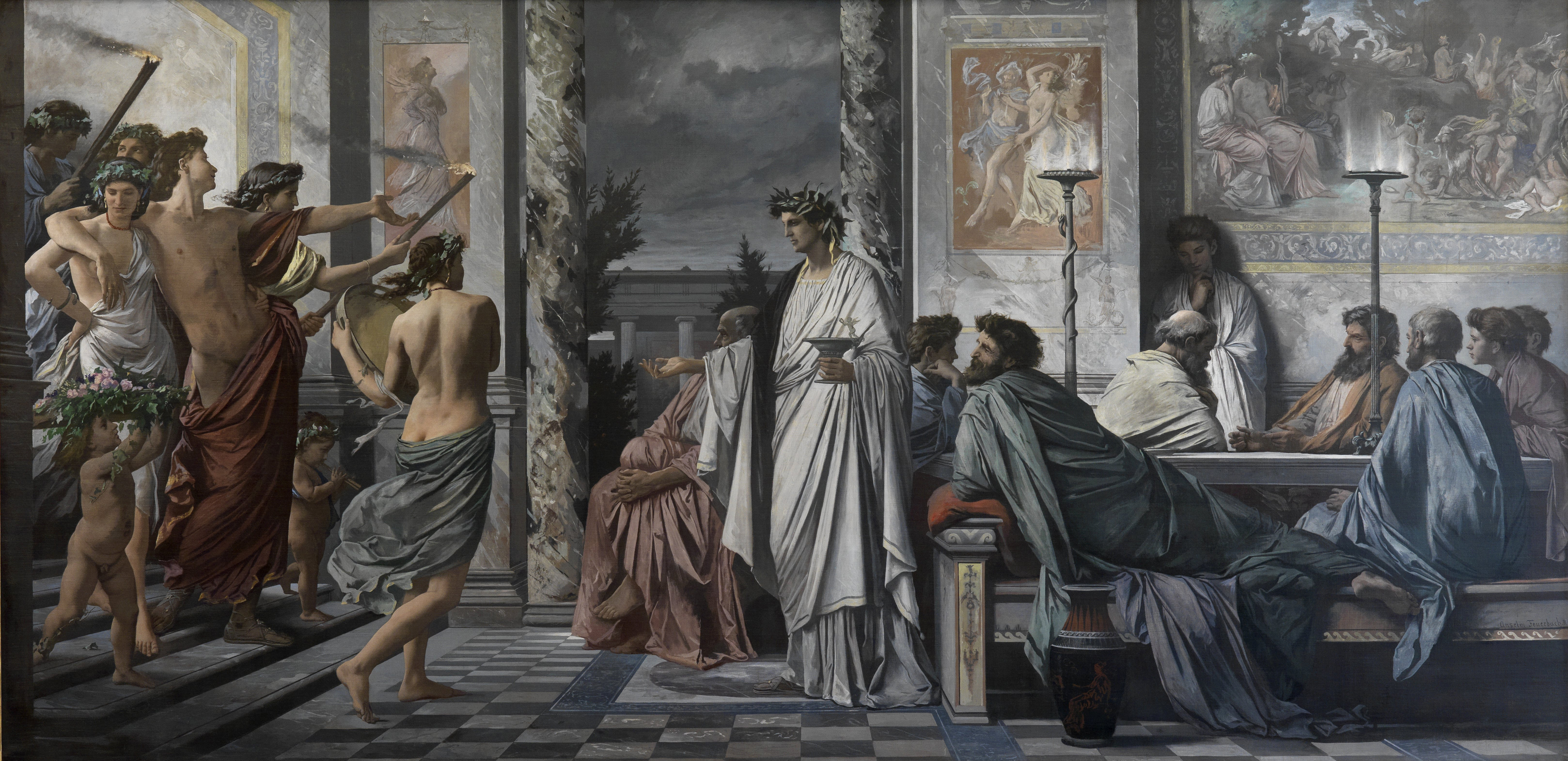 Plato's Symposium - Anselm Feuerbach - Google Cultural Institute.jpg