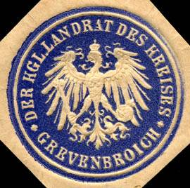 File:Siegelmarke Der Königliche Landrat des Kreises - Grevenbroich W0216214.jpg