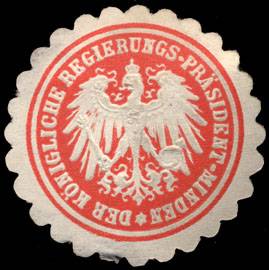 File:Siegelmarke Königliche Regierungs - Präsident Minden W0208185.jpg