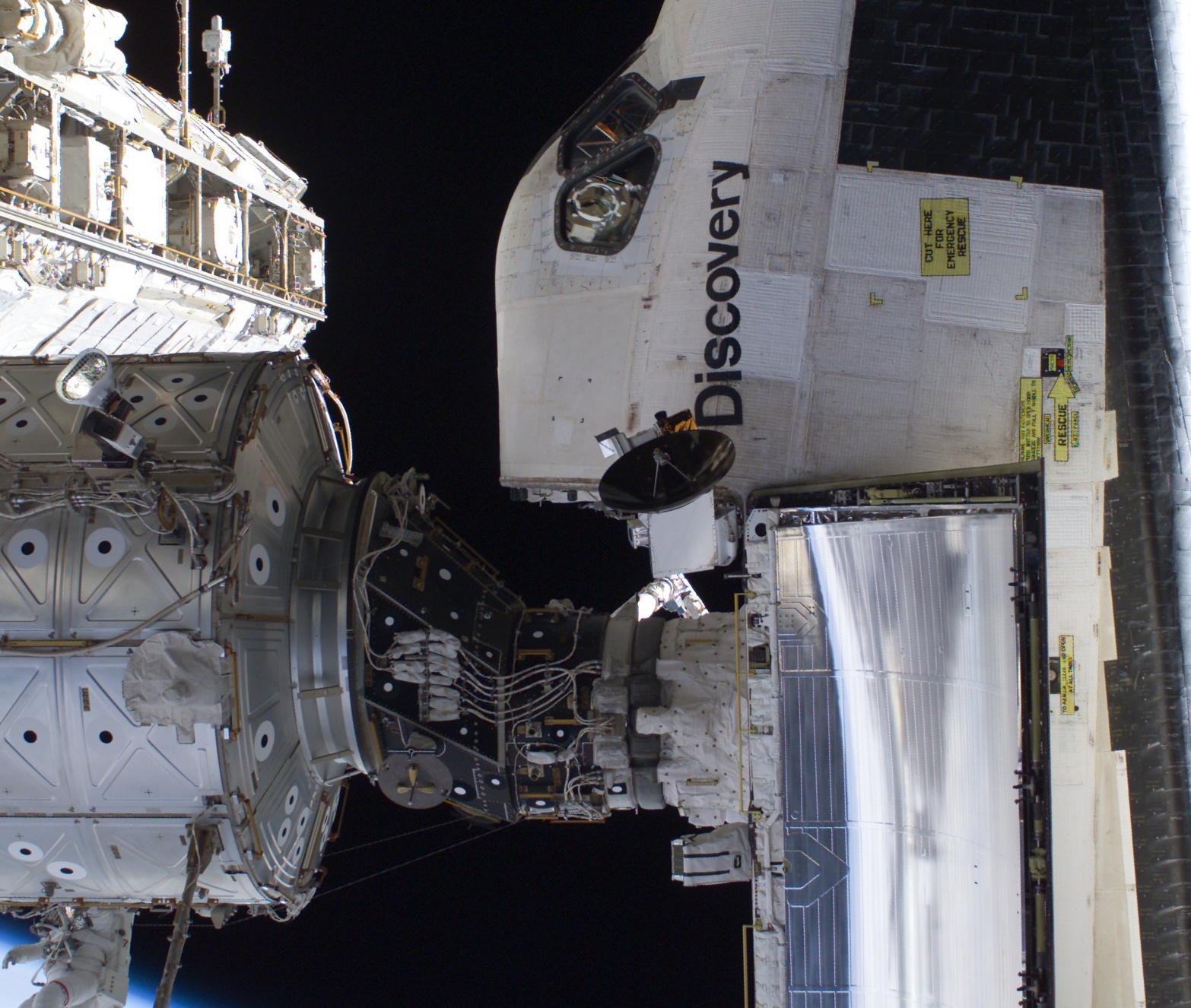 space shuttle docking port tsa