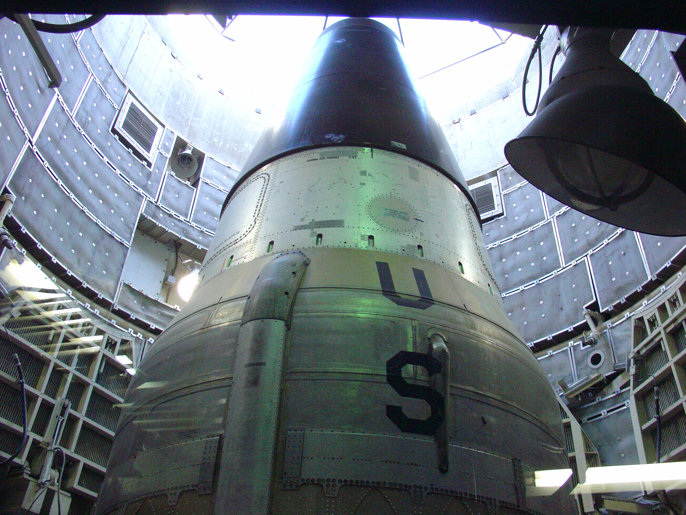 Titan II missile in the Titan Missile Museum (3).jpg