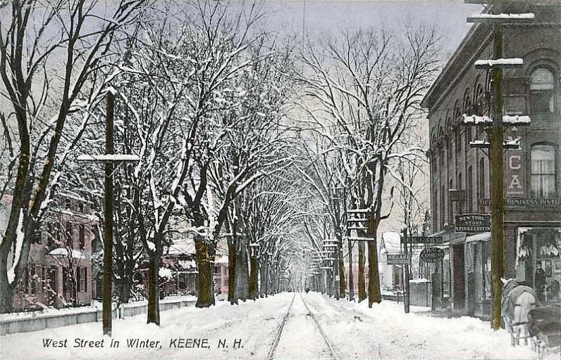 File:West Street in Winter, Keene, NH.jpg