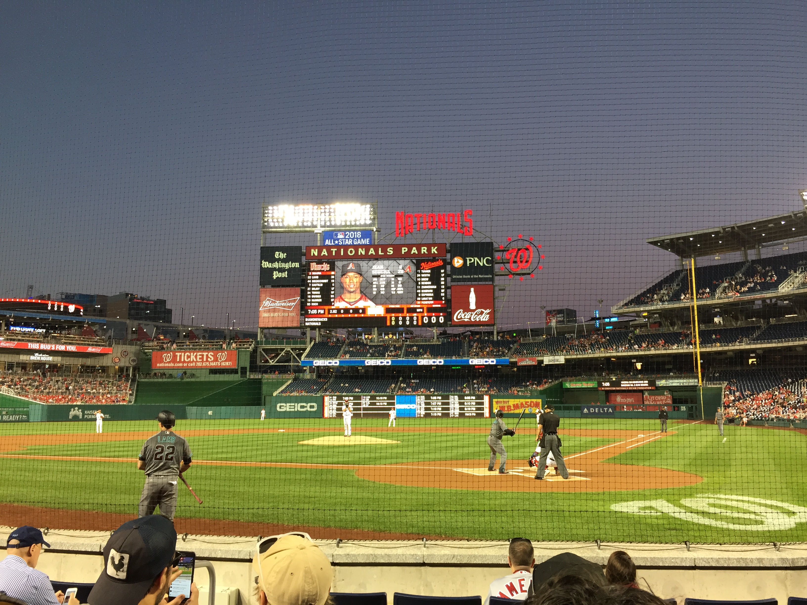 File:2016-09-27 19 05 44 View from the stands behind home plate during a  baseball game at Nationals Park in Washington, D.C..jpg - Wikimedia Commons