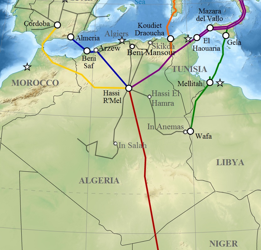 Actualités du Sahara Marocain - Page 26 Algeria_pipelines_map