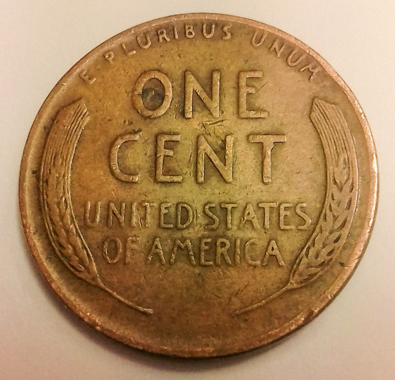 File:Backside Wheat Penny 1945-P.jpg - Wikimedia Commons