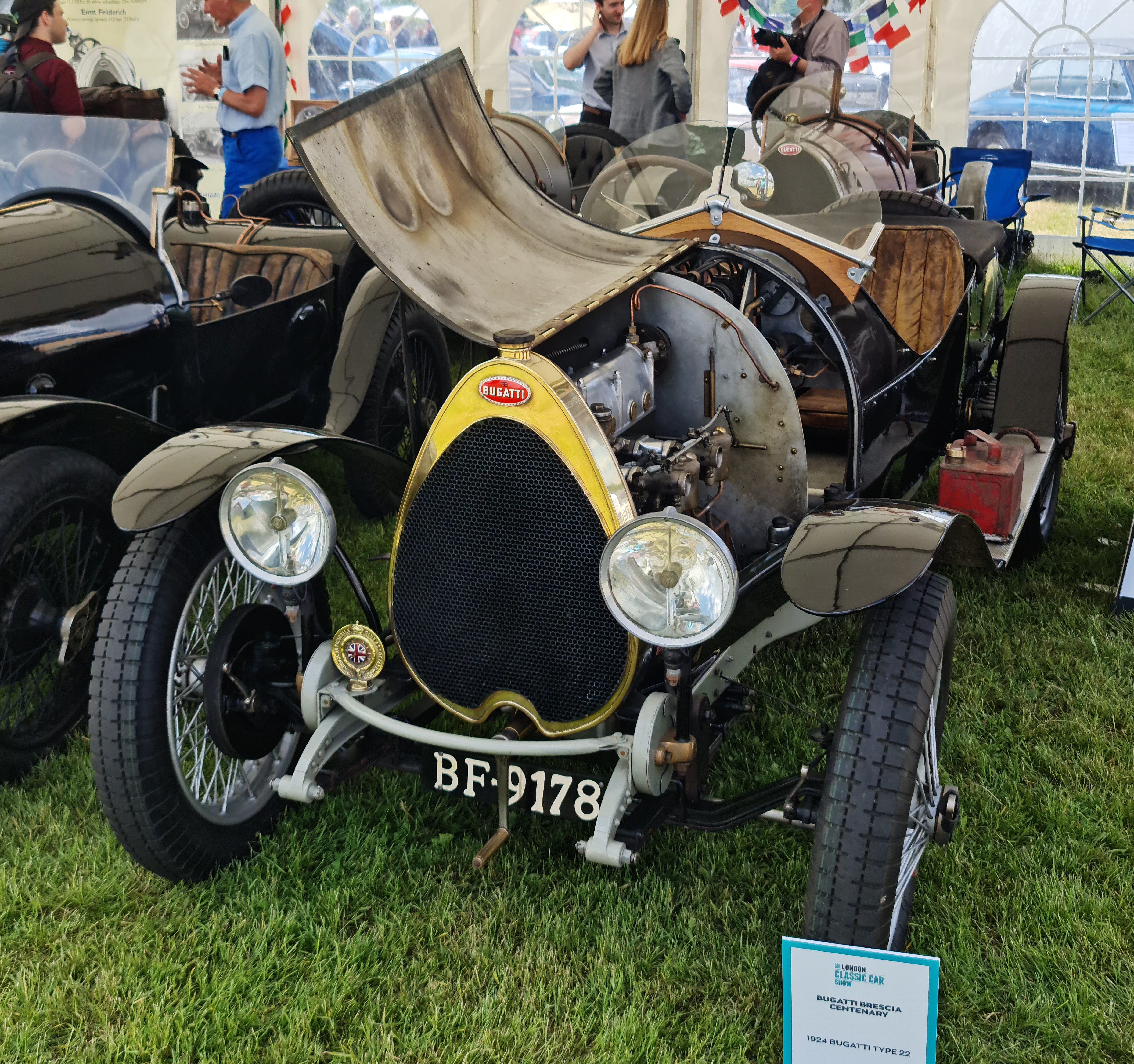 Bugatti Type 22 Brescia Roadster 1925 года