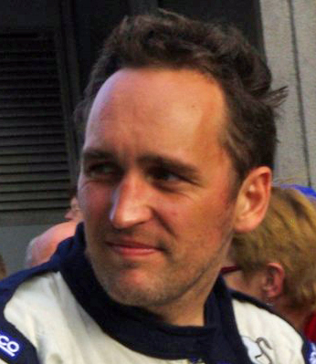 Franck Montagny Le Mans drivers parade 2011 crop.jpg