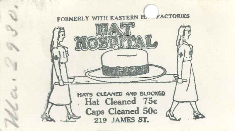 File:Hat Hospital business card, circa 1920s (39985715444).jpg