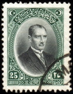 File:Kemal Ataturk on Turkish Stamp.jpg