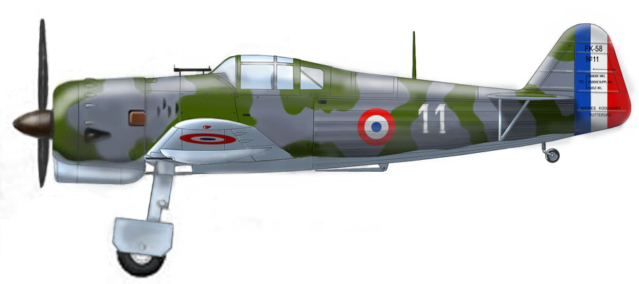 *1/72 - Koolhoven FK-58C.1 - Azur Koolhaven_FK.58