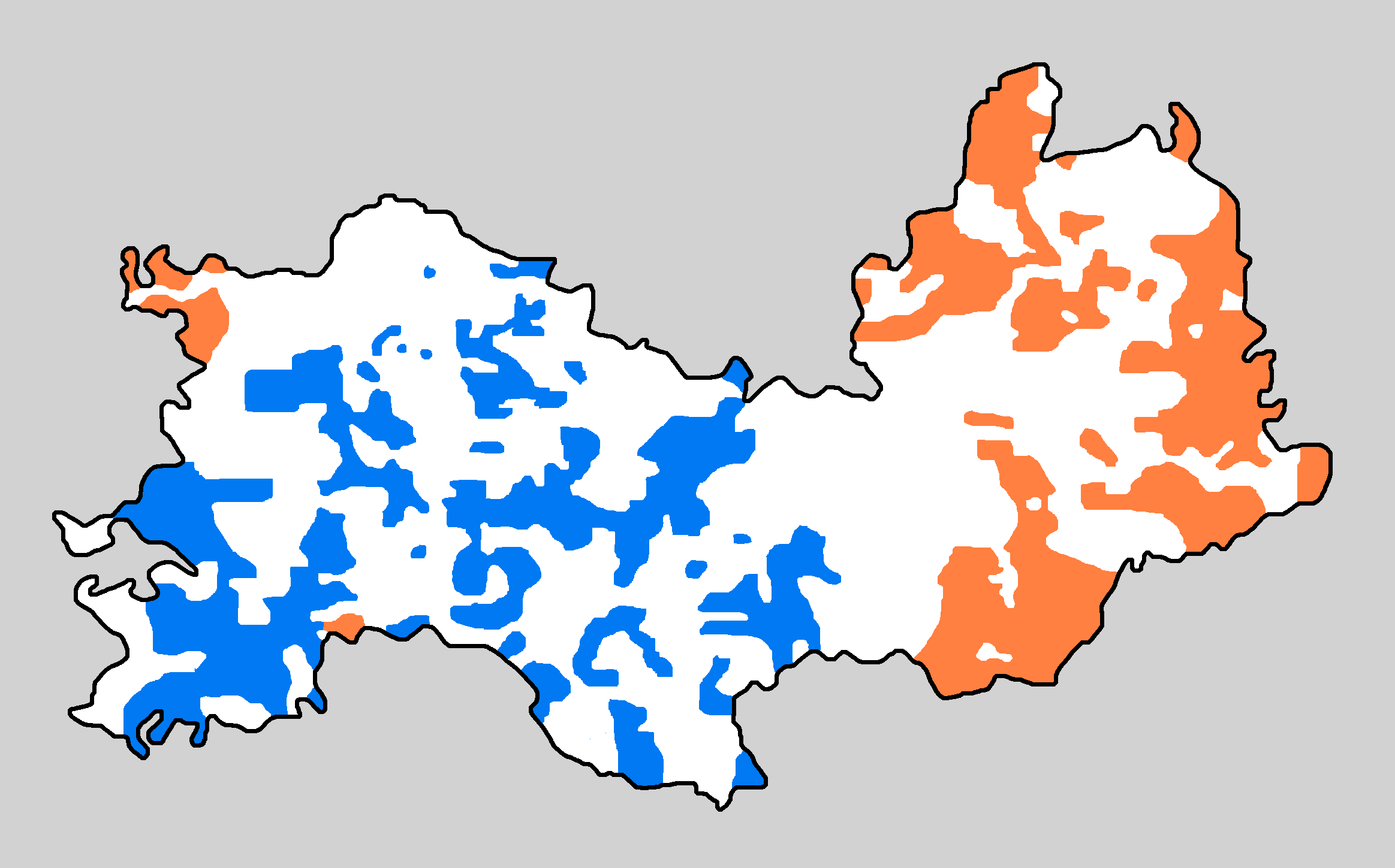 Карта мордовии вектор