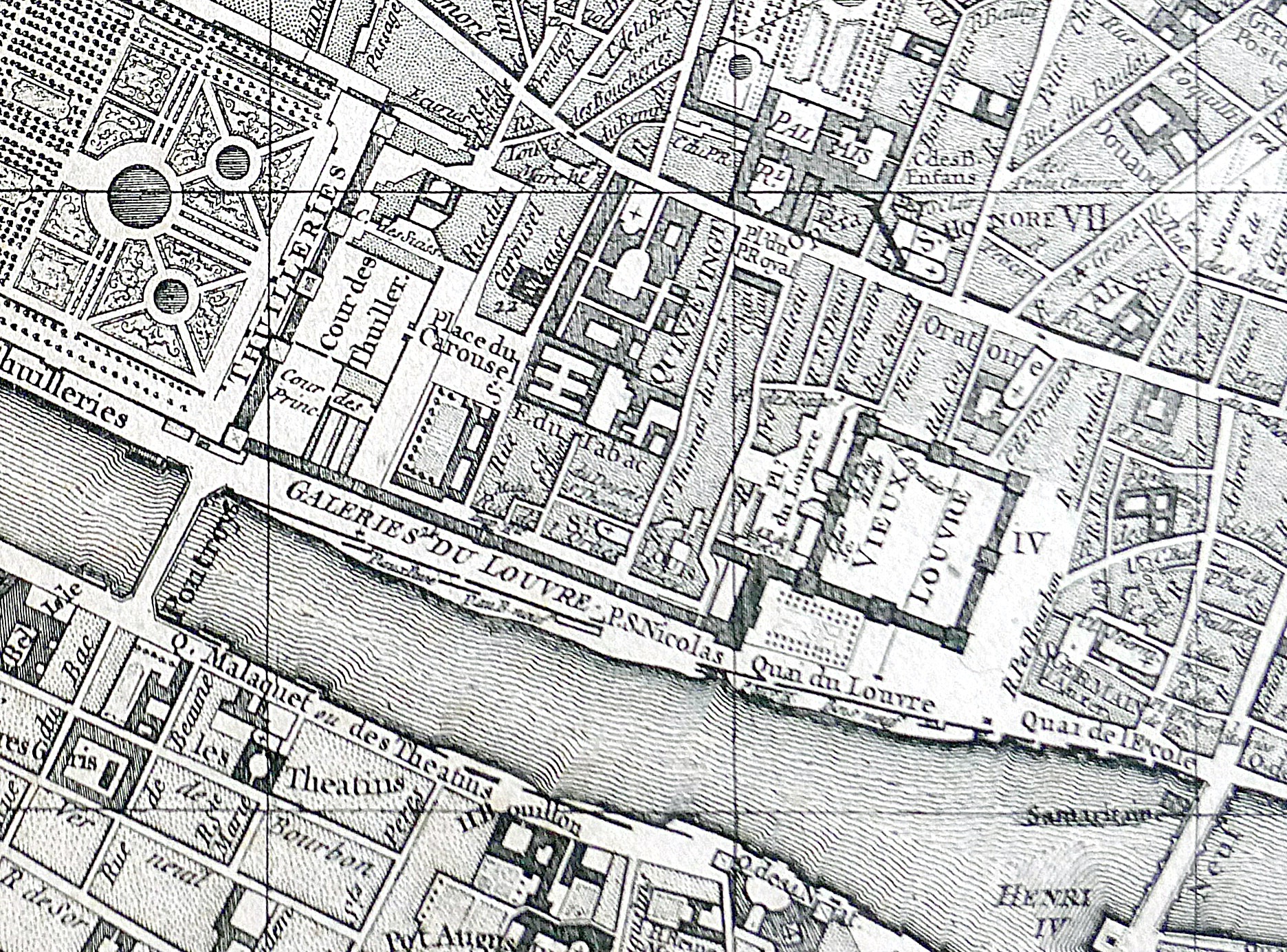 carte de paris 10 File:P1010316 Carte de Paris Vaugondy 1760 centre ouest Palais du 