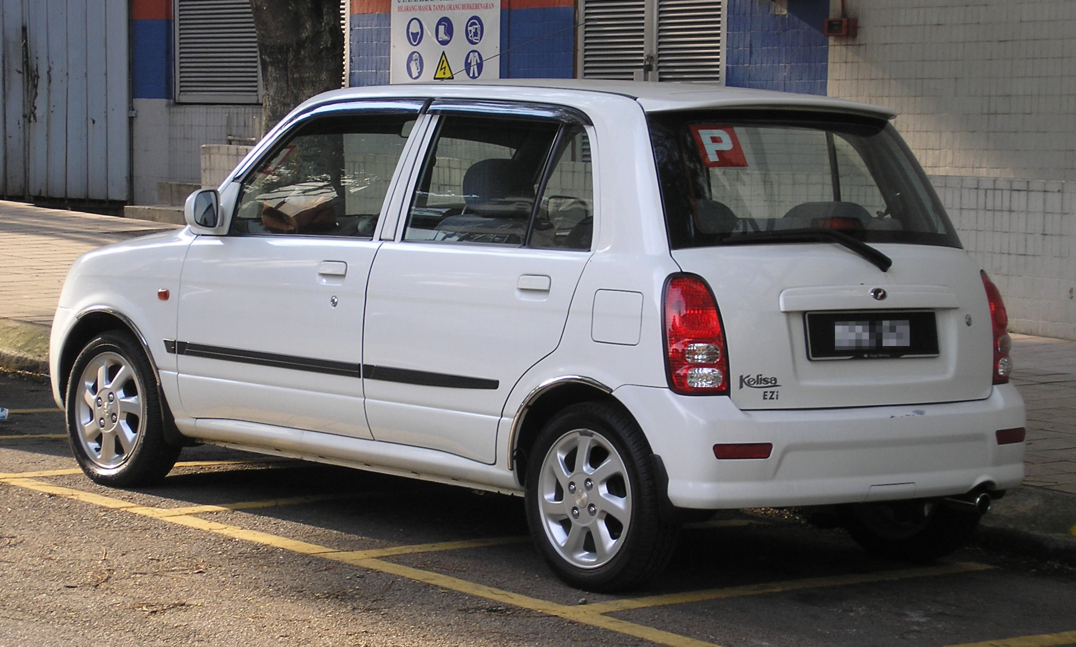 File:Perodua Kelisa (first facelift) (rear), Kuala Lumpur 