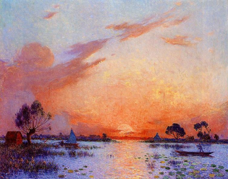 File:Puigaudeau, Ferdinand du - Sunset in Briere II.jpeg