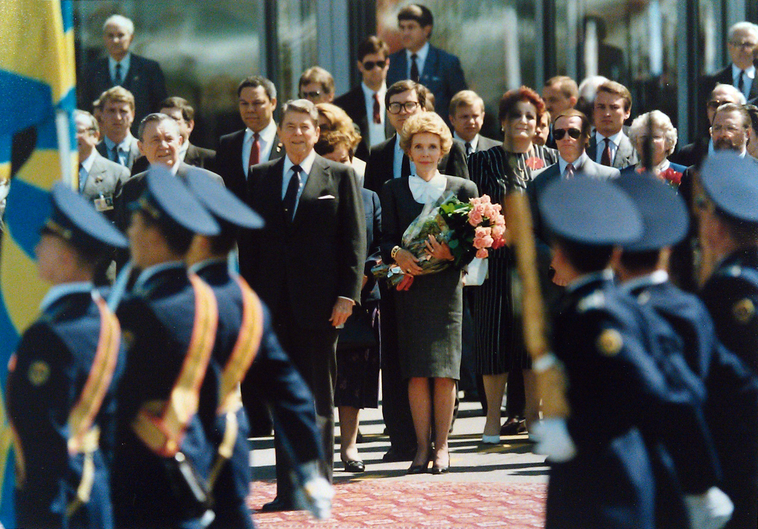 Рейган Горбачев 1988