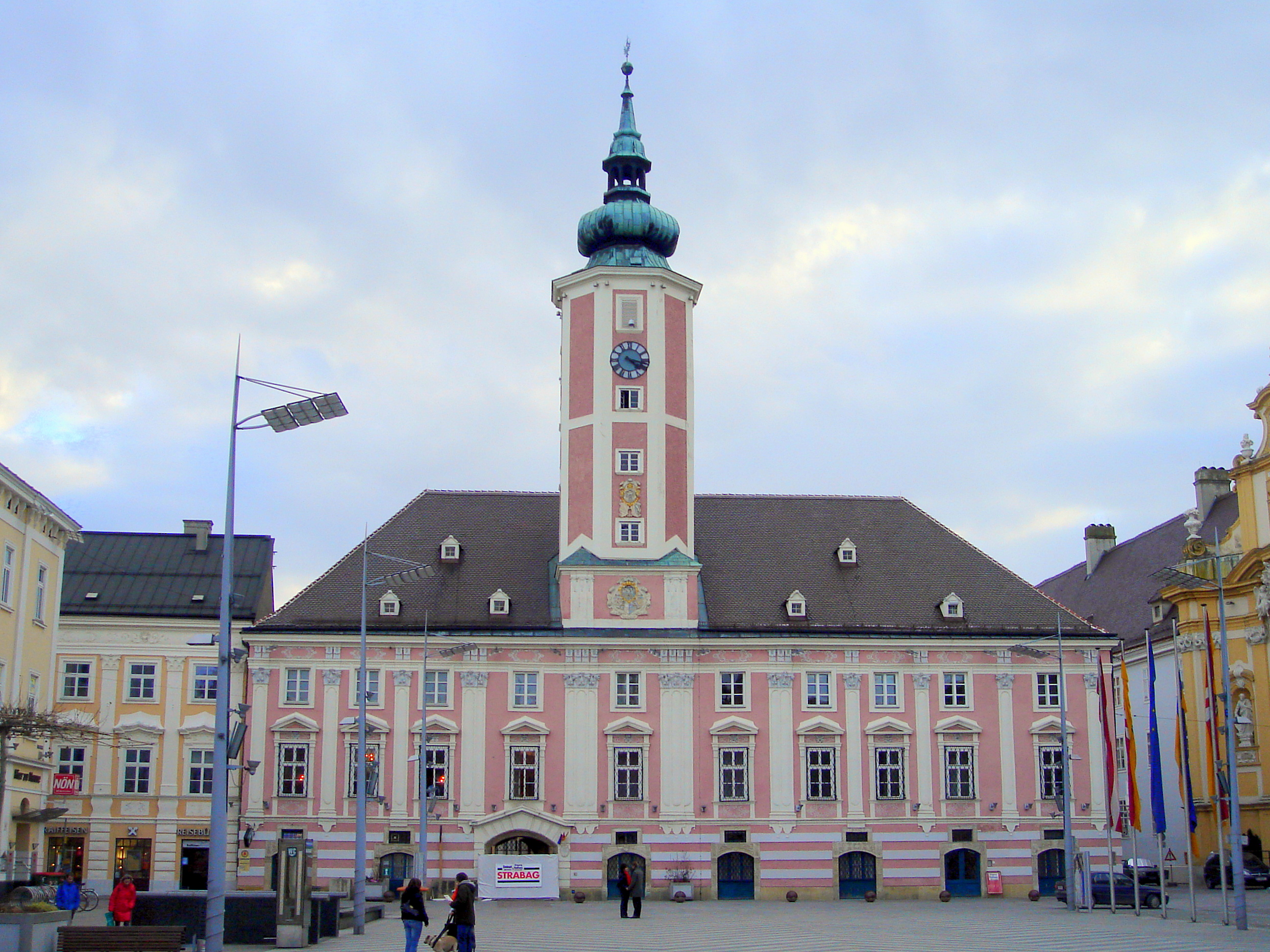 The town hall