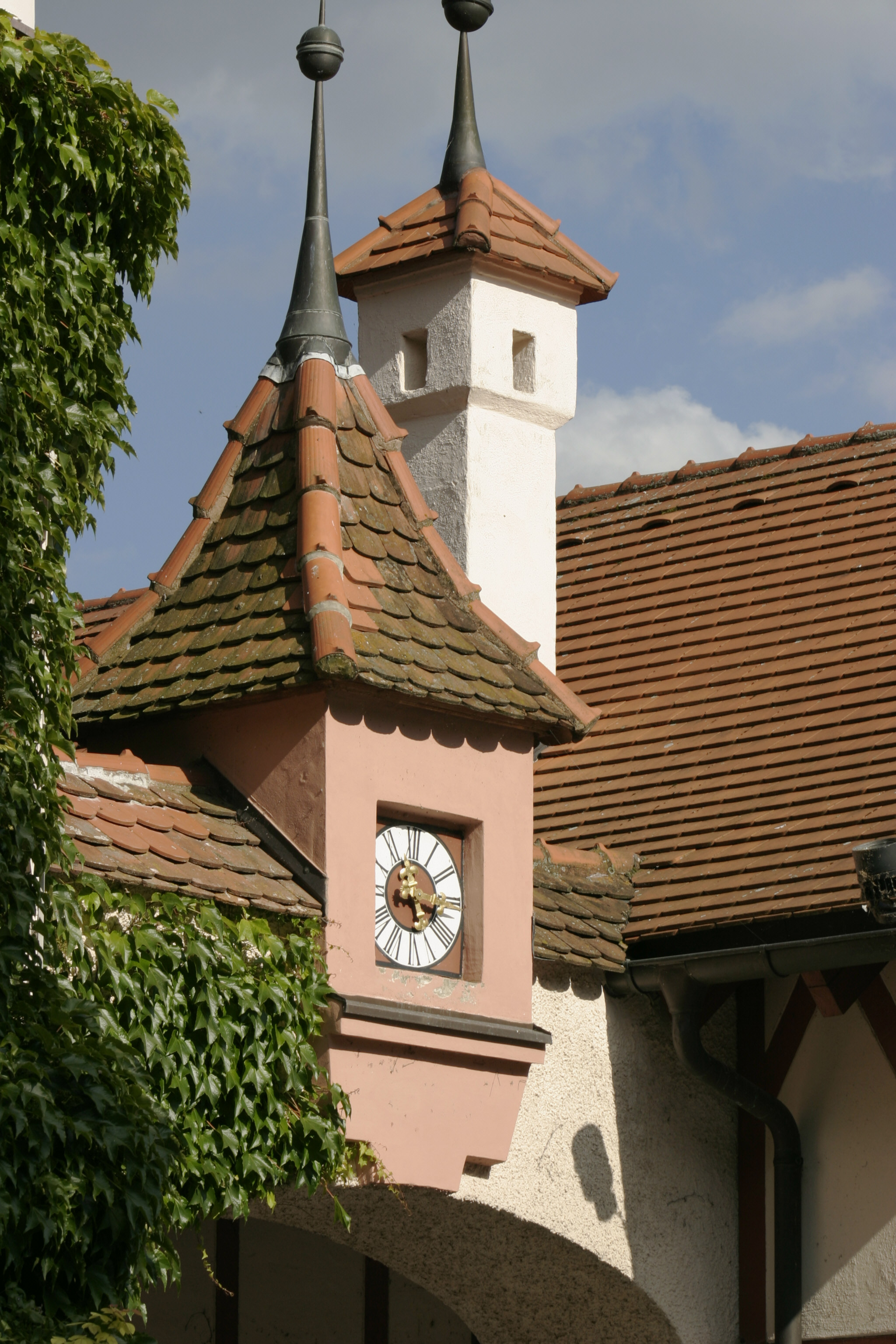 Башня с часами в германии