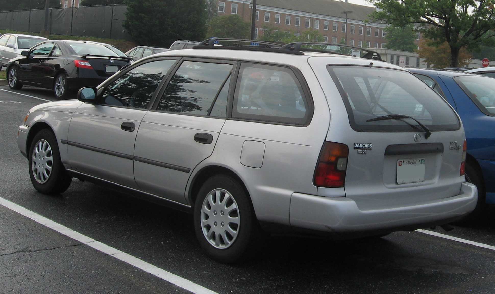 1992 toyota corolla dx station wagon #6