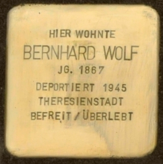 File:Arnstadt-Stolperstein-Bernhard-Wolf-CTH.JPG