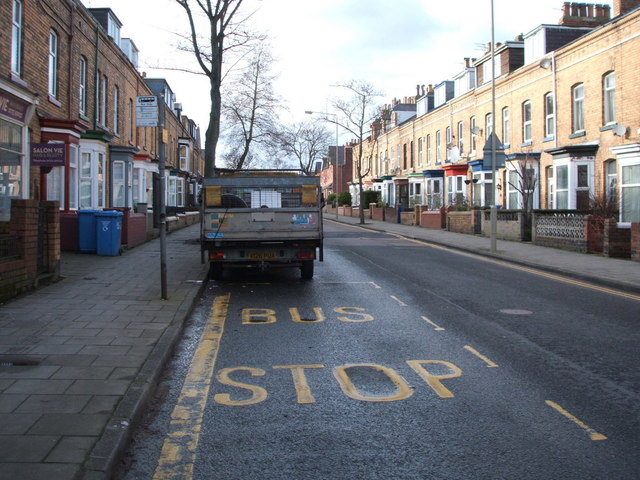 File:Bus stop on Prospect Road, Scarborough - geograph.org.uk - 4828699.jpg