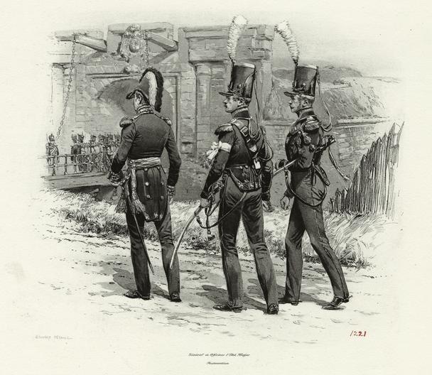 File:Detaille - Inspector General and Officers of the Corps Royal general staff.jpg