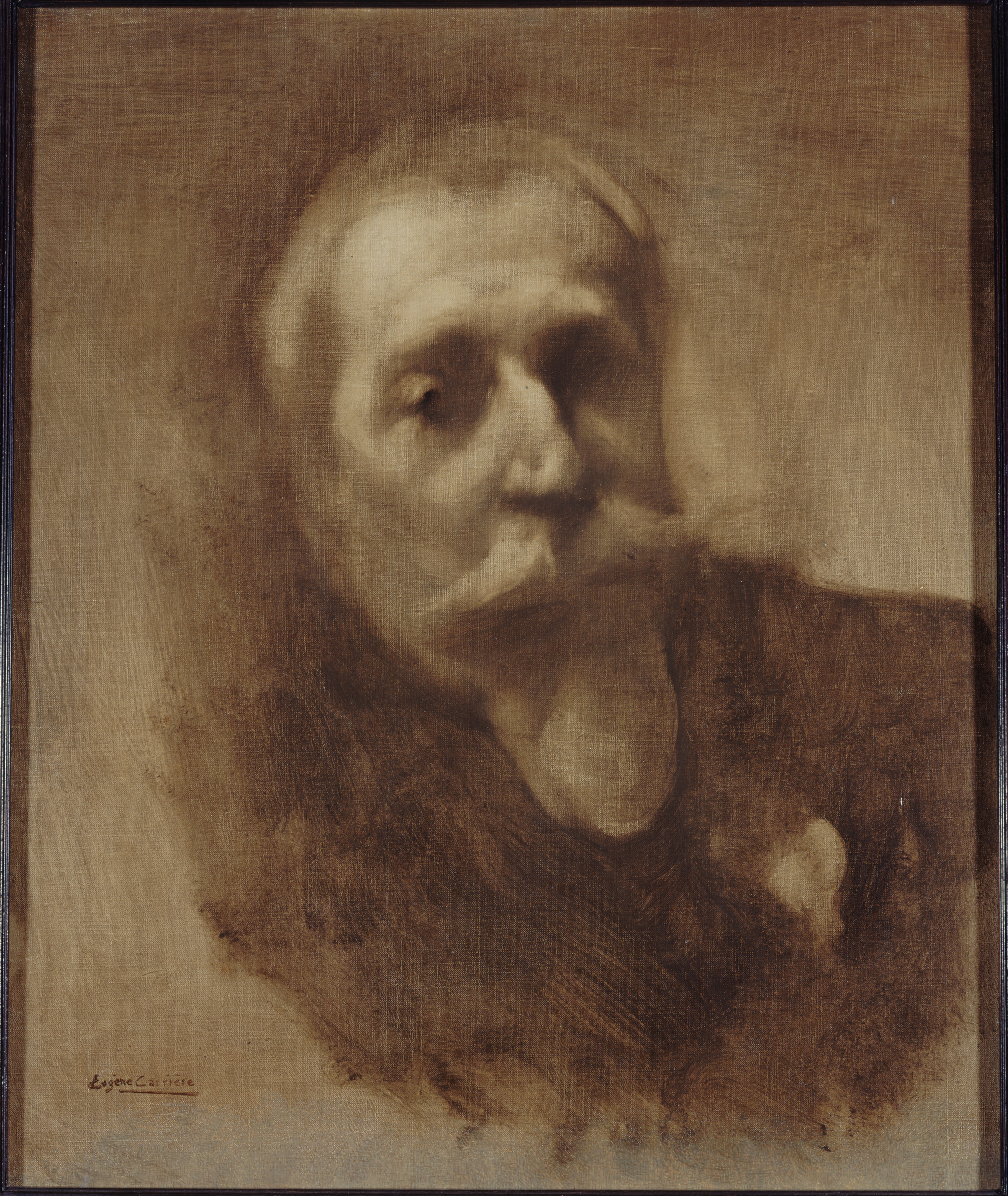 Эжен Каррьер self-portrait