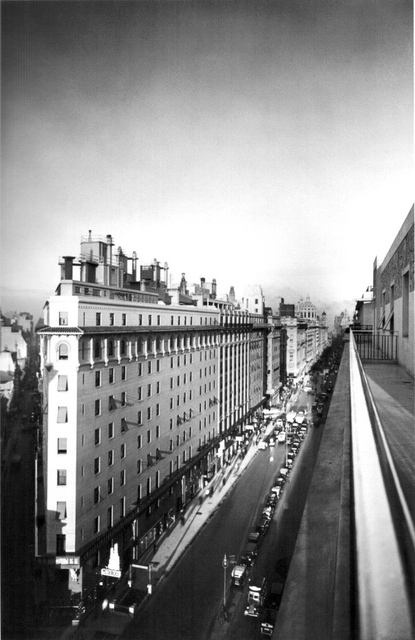 La Diagonal Norte en los años 30. Era parte de un plan integral para toda la Ciudad que finalmente nunca se concretó.