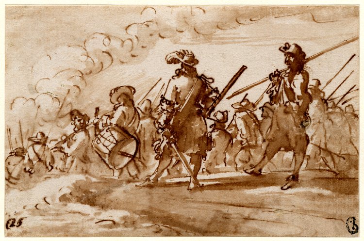 File:Jacques Courtois - Infantry on the march.jpg