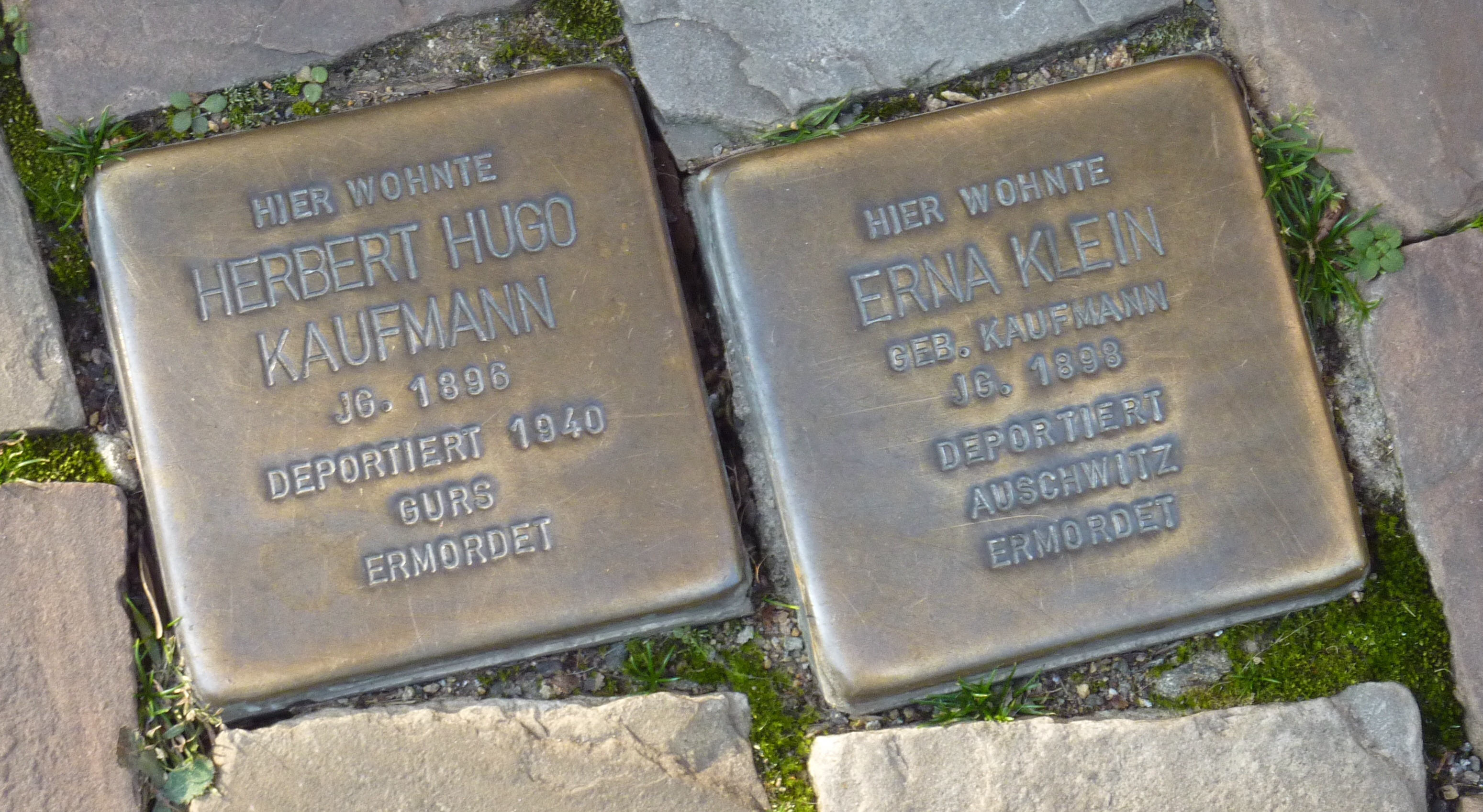 https://upload.wikimedia.org/wikipedia/commons/a/aa/Ladenburg_Stolpersteine.jpg