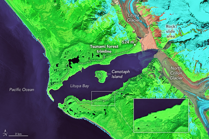 1958 Lituya Bay earthquake and megatsunami - Wikipedia