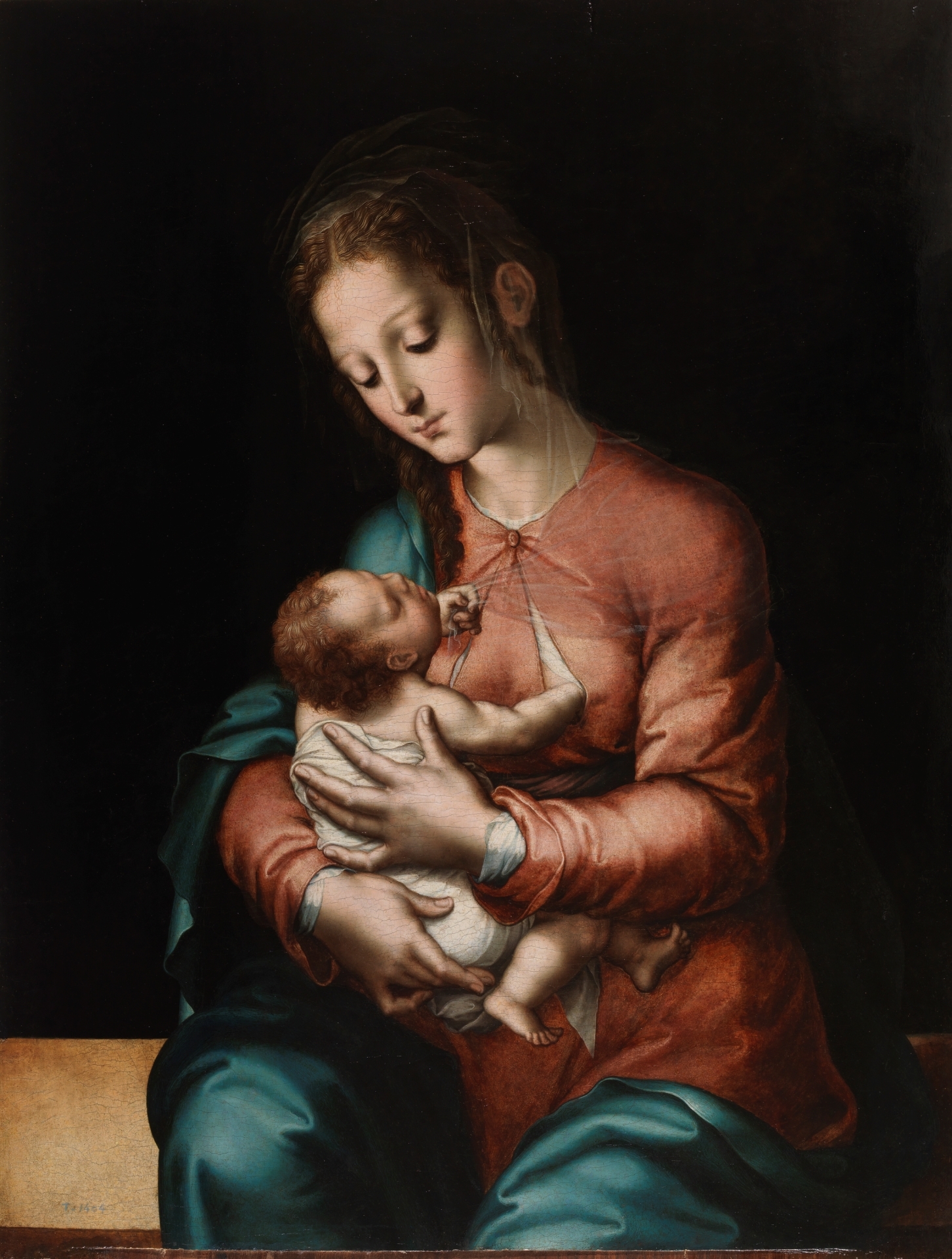 ''Madonna and Child'' by Luis de Morales, [[Prado Museum